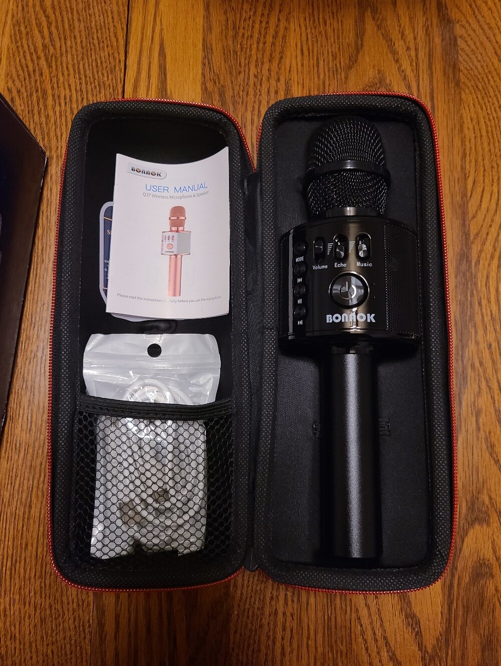 Wireless Karaoke Microphone - Black